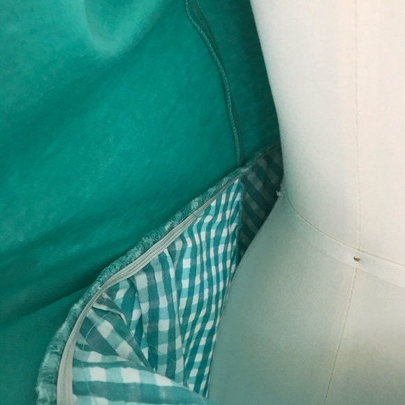 True Vintage Gingham Casual Full Skirt Midi Dress - Picture 9 of 16